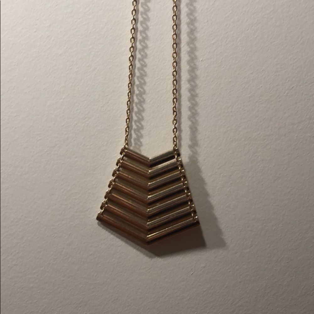 boho gold necklace